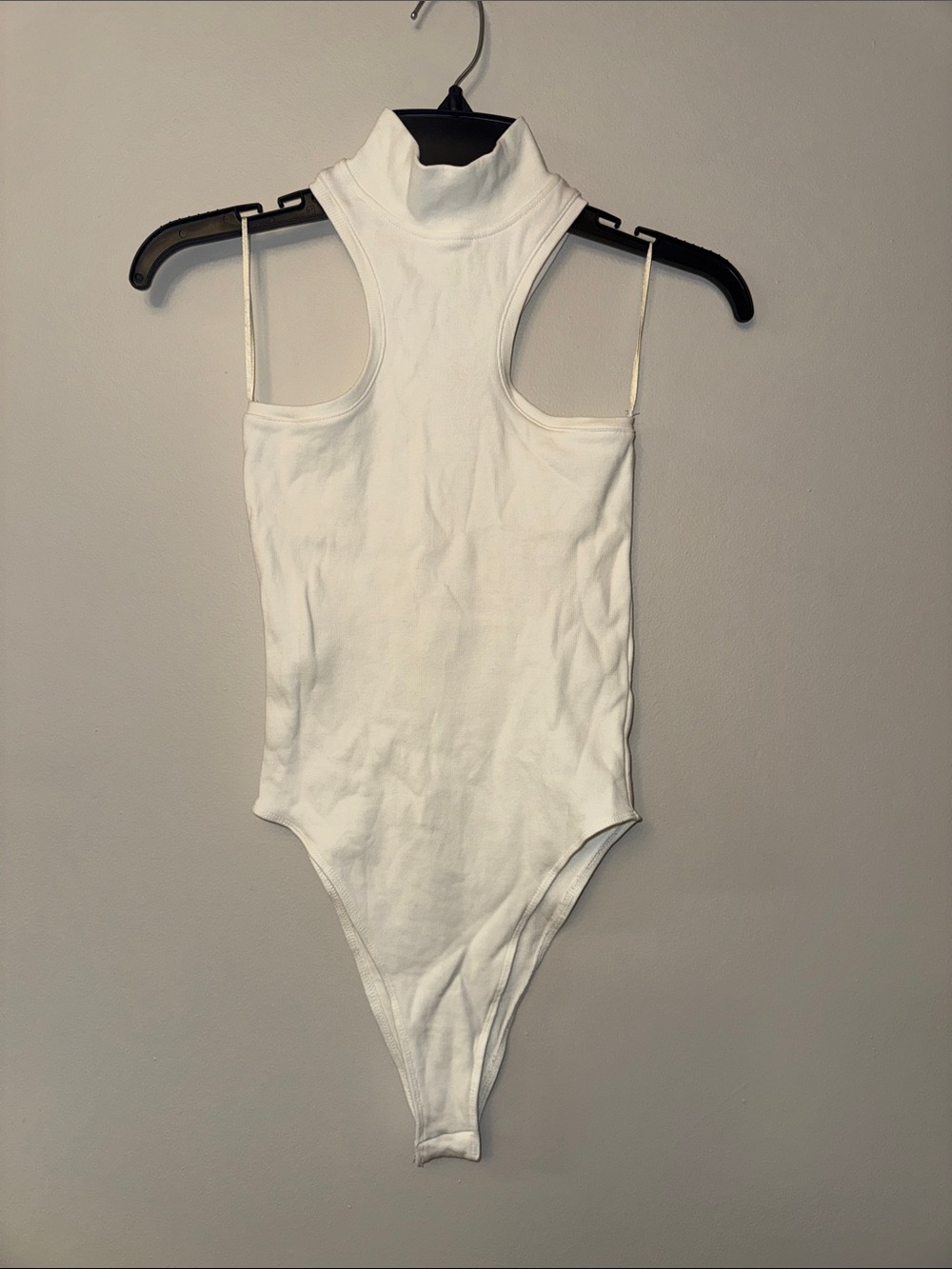 NWOT Zara White Turtleneck Bodysuit